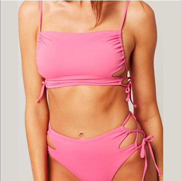L*Space Set!! Rafaella top & Pacey bottom in pink - Picture 3 of 6